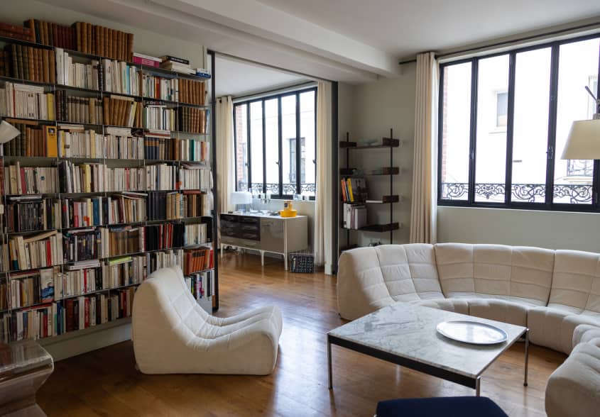 MidCentury Furniture Dealer's Paris Apartment Apartment Therapy